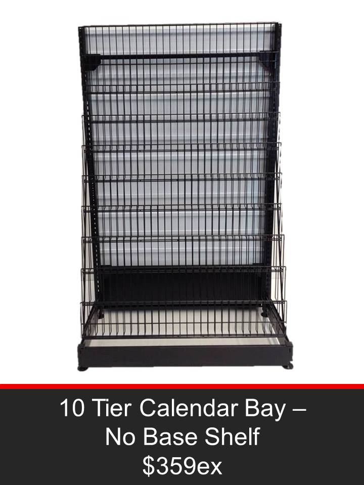 10 Tier Calendar Bay Revolution Retail