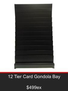 12 Tier Card Gondola Bay